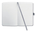 Sigel si-jn126 notitieboek jolie flair a6 hardcover gelinieerd gletsjer grijs 174 blz 80g