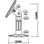 Reflecta speakerstand sono 2.1 wit