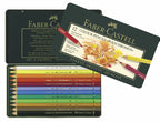 Faber-Castell - Faber-Castell Faber castell fc-110012 kleurpotlood polychromos 38mm kerndikte etui à 12 stuks