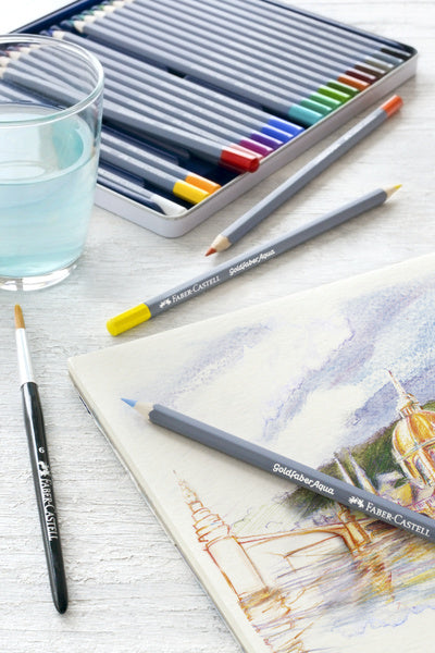 Faber-Castell - Faber-Castell kleurpotlood aquarel - goldfaber - blik 48 stuks - fc-114648