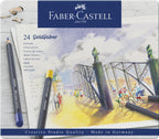 Faber-castell faber castell fc-114724 kleurpotlood goldfaber etui à 24 stuks
