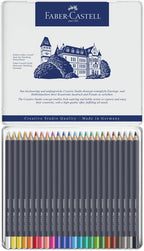 Faber-castell faber castell fc-114724 kleurpotlood goldfaber etui à 24 stuks