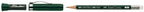 Faber-castell grafietpotlood - serie 9000 - hardheid b - perfect pencil - fc-119037