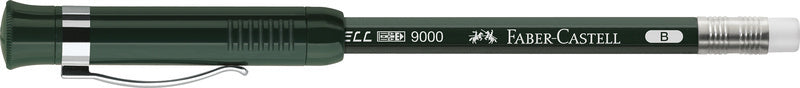 Faber-castell grafietpotlood - serie 9000 - hardheid b - perfect pencil - fc-119037