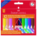 Faber castell fc-122540 krijt jumbo grip doos 12 stuks