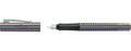 Faber castell fc-140842 vulpen faber-castell grip glam m zilver