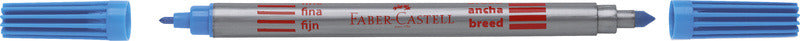 Faber-Castell - Faber-Castell viltstiften - dubbele punt - brushpen en fineliner - 10 stuks - fc-151110