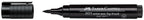 Faber-castell brushpen - tekenstift - pitt artist pen - big brush - 199 zwart - fc-167699