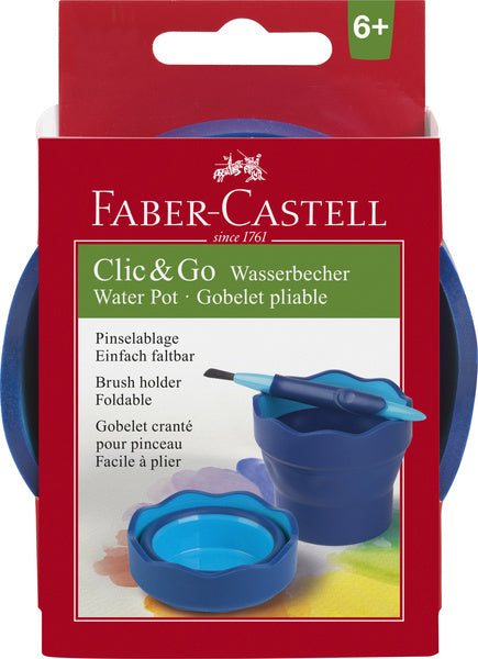 Faber-Castell - Faber-Castell Faber castell fc-181510 watercup clic&go blauw