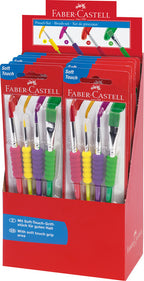 Faber castell fc-481600 penselenset plastic 4 stuks