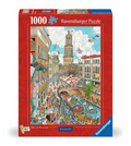 Ravensburger legpuzzel fleroux utrecht, 1000st.