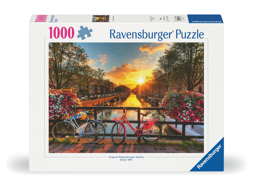 Ravensburger puzzel fietsen 1000st - puzzel - 1000 stukjes - vanaf 14 jaar