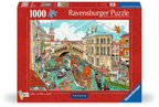 Ravensburger legpuzzel fleroux venetie, 1000st.