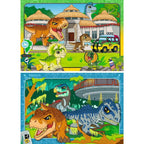 Ravensburger - legpuzzel jurassic world explorers 2x24 stuks