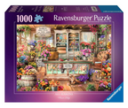Ravensburger legpuzzel all seasons flowershop, 1000st.