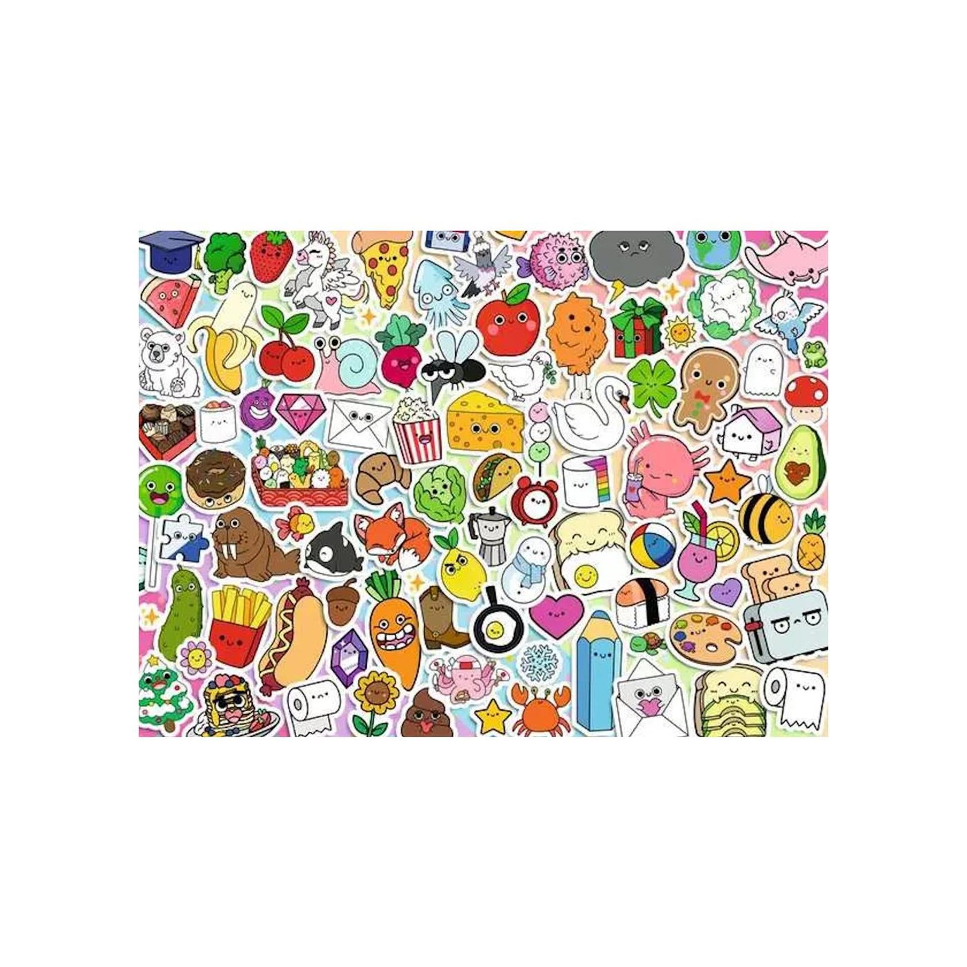 Ravensburger - puzzel cute kawaii 500st