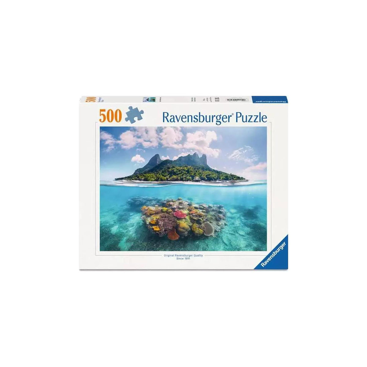 Ravensburger - – eiland en koraalwereld – legpuzzel – 500 stukjes