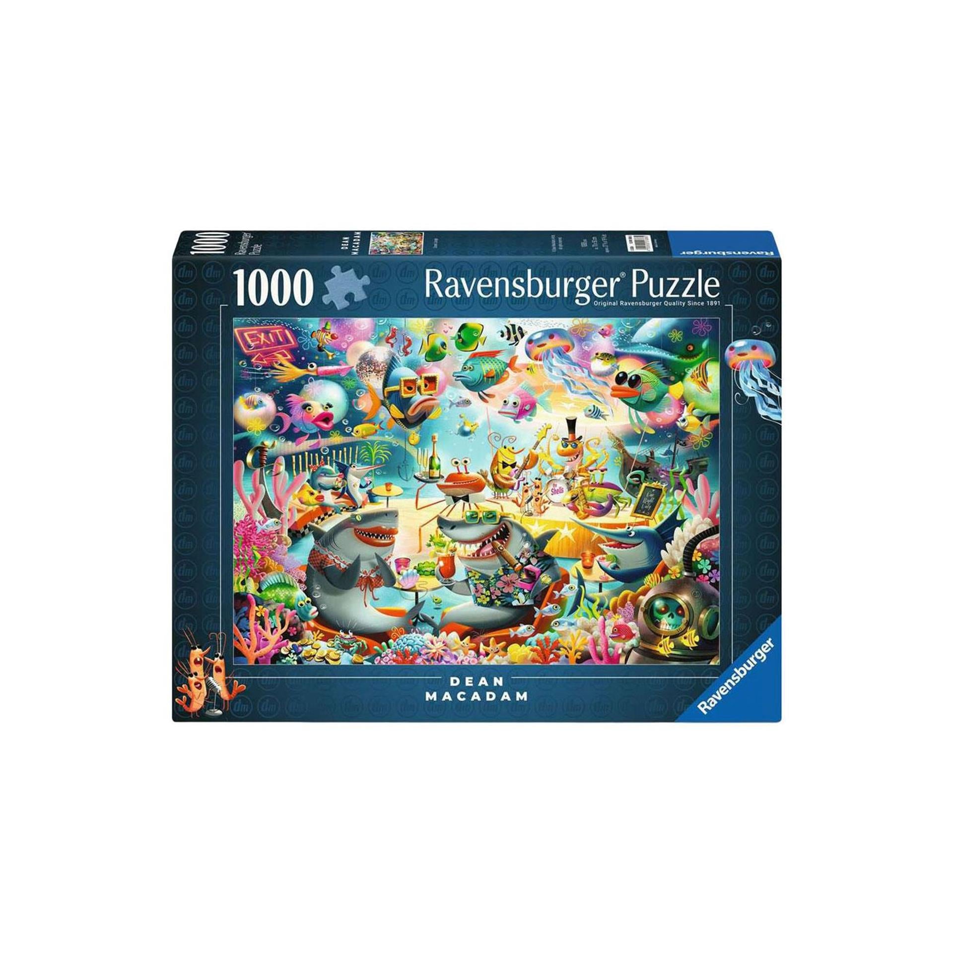 Ravensburger - – ocean lounge – legpuzzel – 1000 stukjes