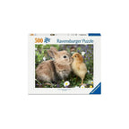 Ravensburger puzzel rabbit chick 500st
