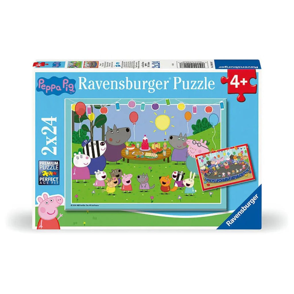 Ravensburger - legpuzzel peppa pig 2x24 stuks