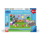 Ravensburger - legpuzzel peppa pig 2x24 stuks