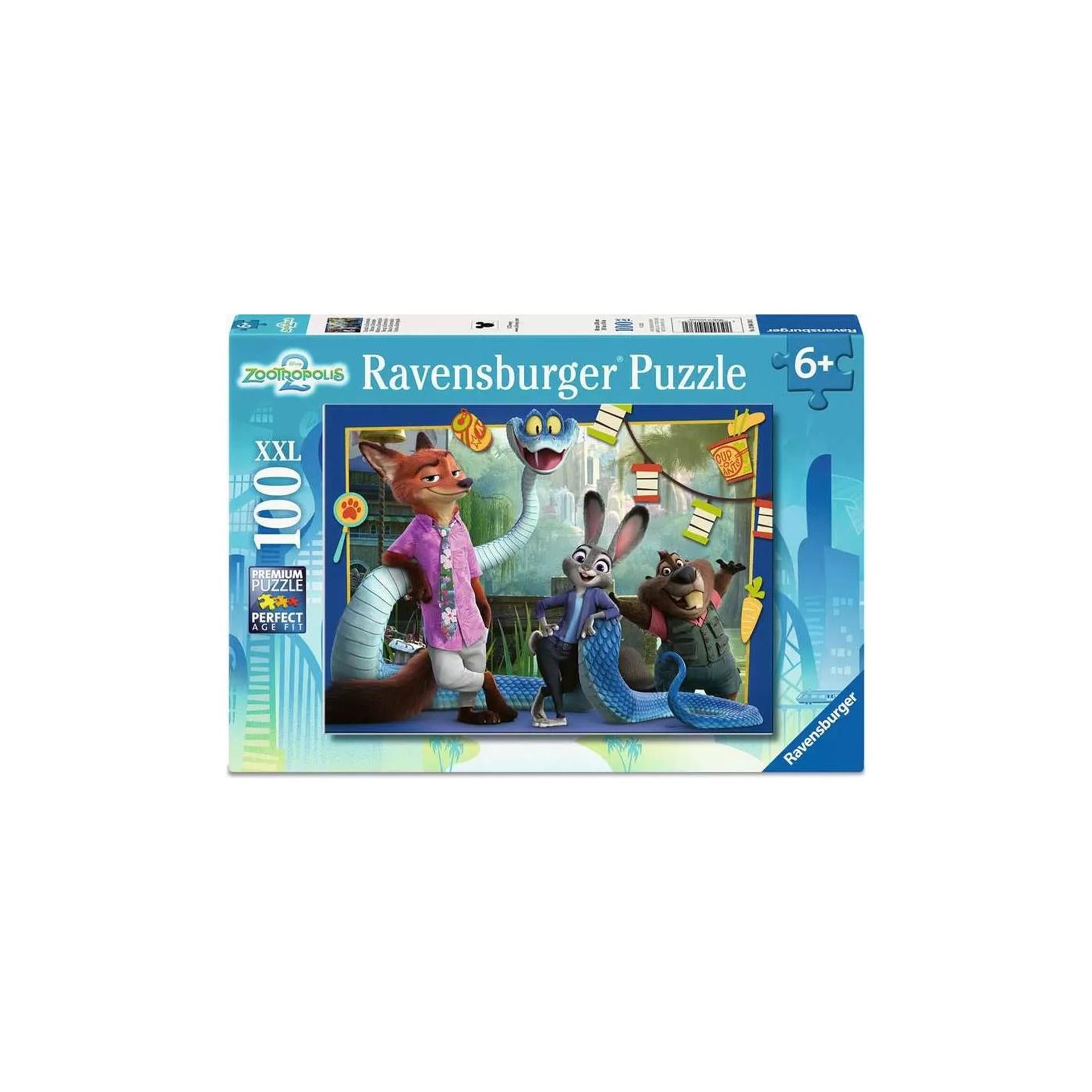 Ravensburger puzzel zootopia 2 100st