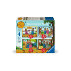 Ravensburger legpuzzel trouwerij op de boerderij - 4 puzzels