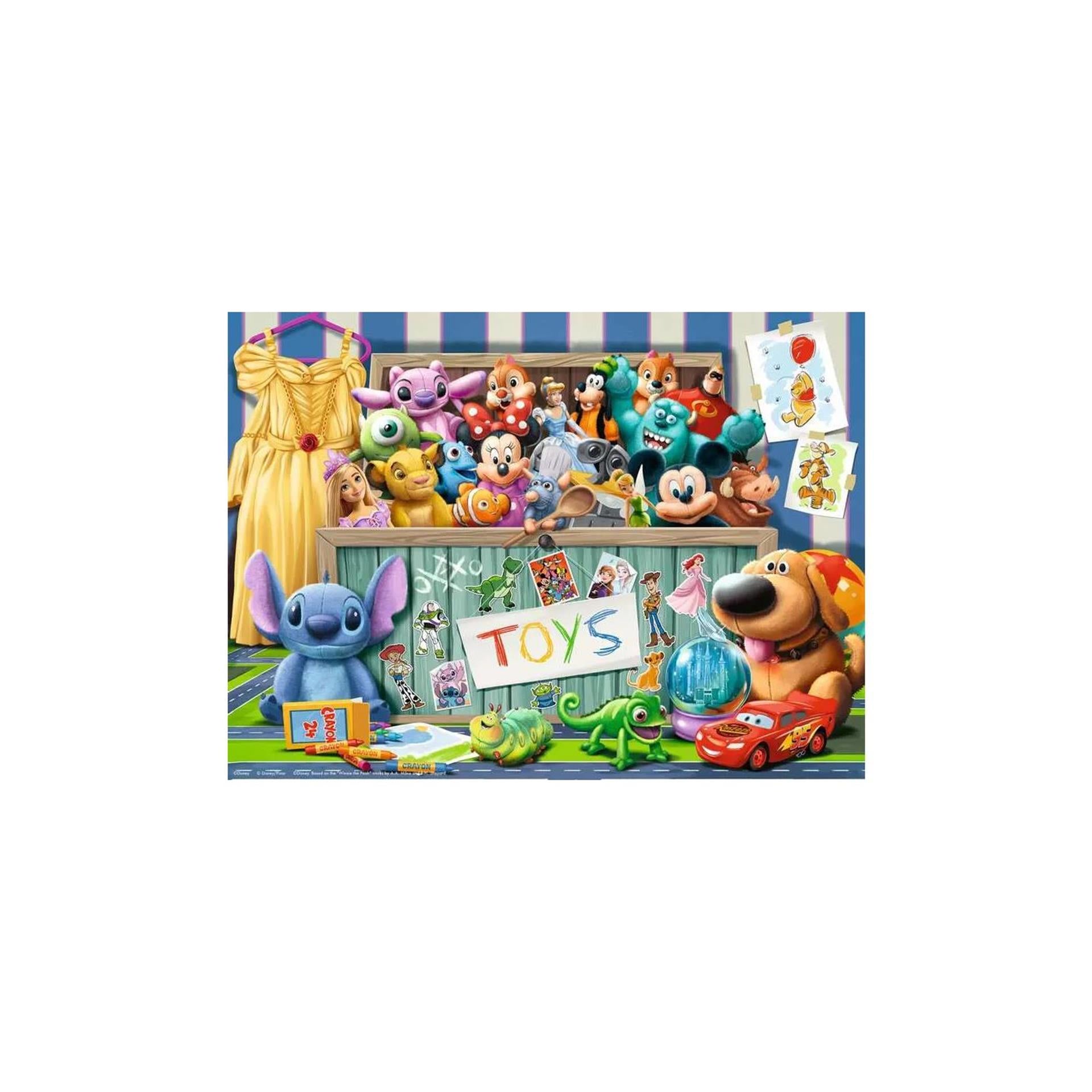 Ravensburger - puzzel disney pixar multicharacter 100 xxl stukjes
