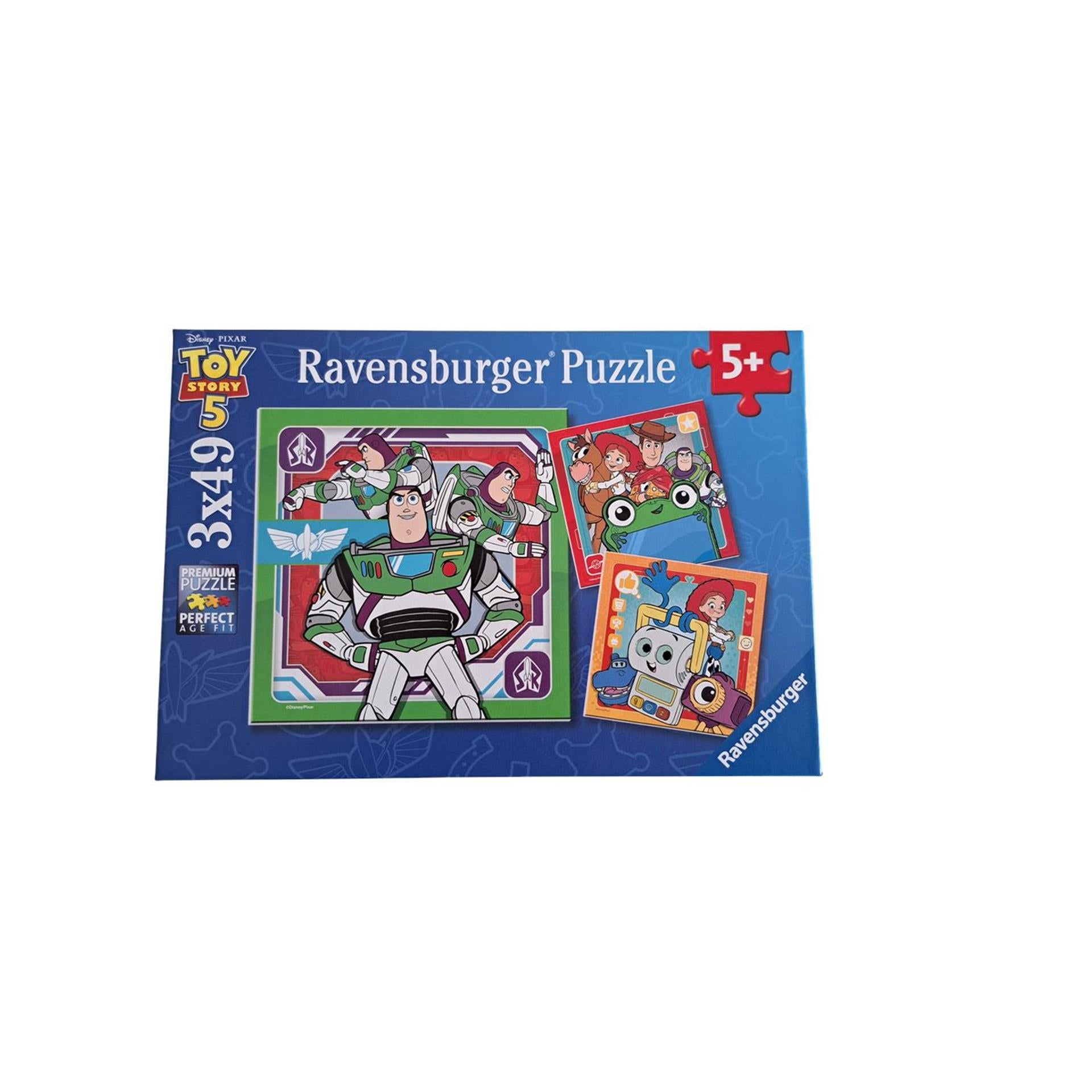 Ravensburger - puzzel toy story 5 3x49 stukjes