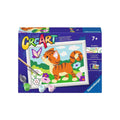 Ravensburger - – creart: cat with butterfly – schilderen op nummer