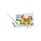 Ravensburger - – creart: cat with butterfly – schilderen op nummer