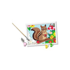 Ravensburger - – creart: chipmunk – schilderen op nummer