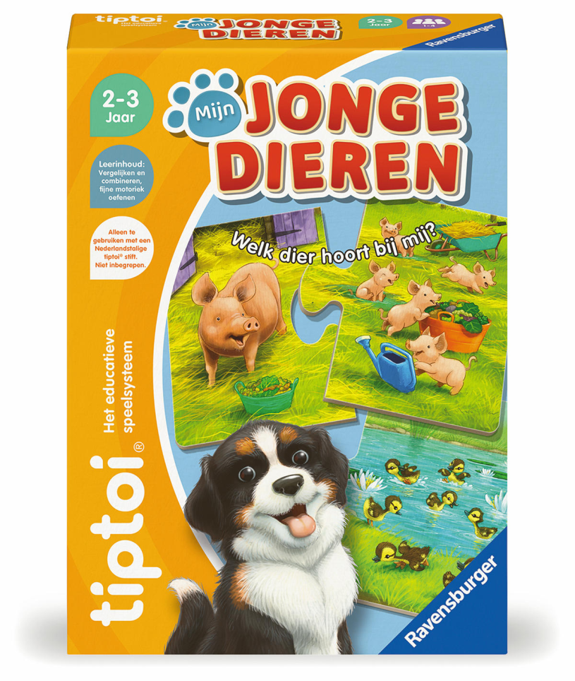 Ravensburger tiptoi mijn jonge dieren - interactief spel voor 1-4 jaar -