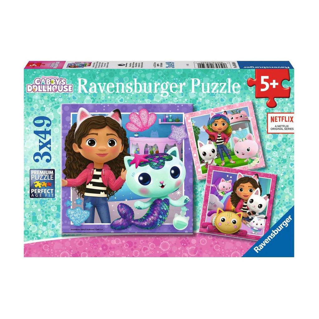 Ravensburger puzzel gabby 3x49pcs