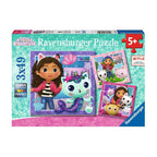 Ravensburger puzzel gabby 3x49pcs
