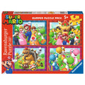 Ravensburger puzzel super mario 4 in 1 100 stukjes | 2 stuks