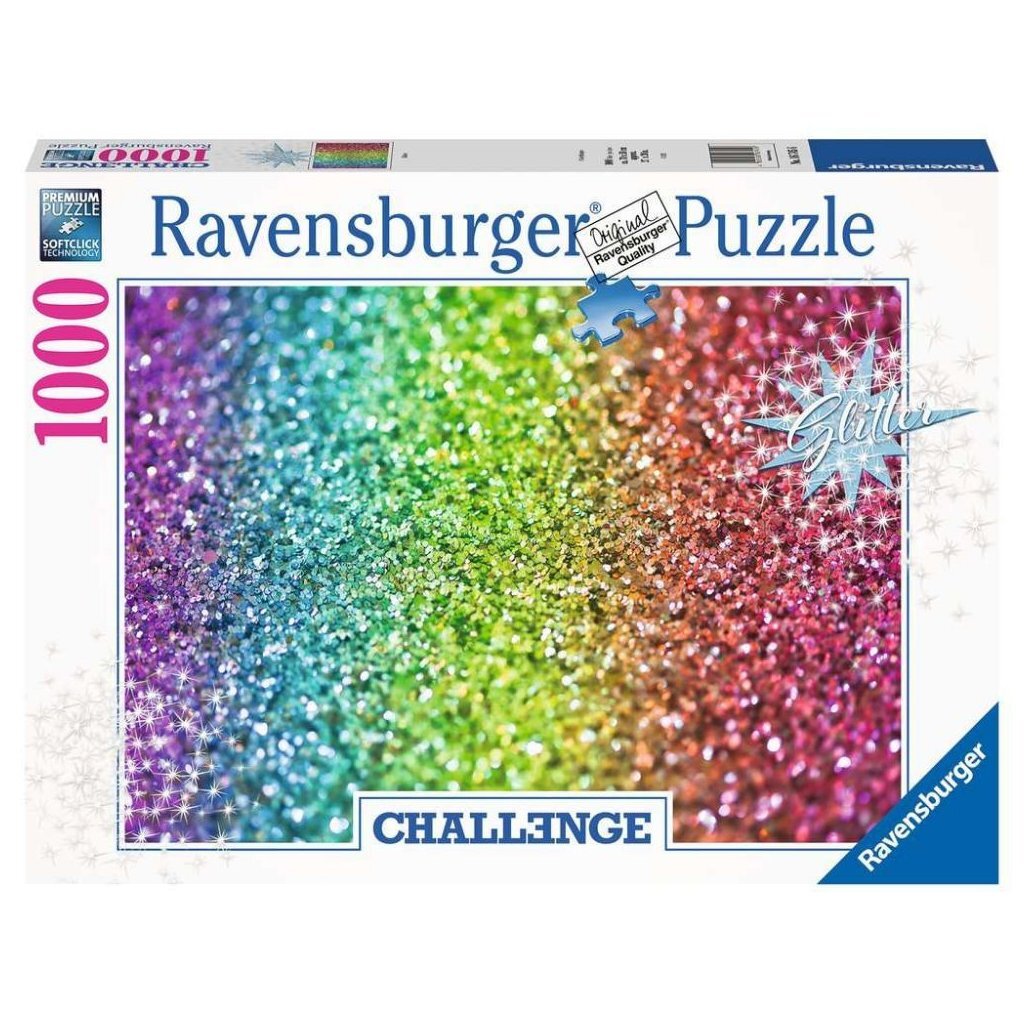 Ravensburger puzzel glitter 1000st