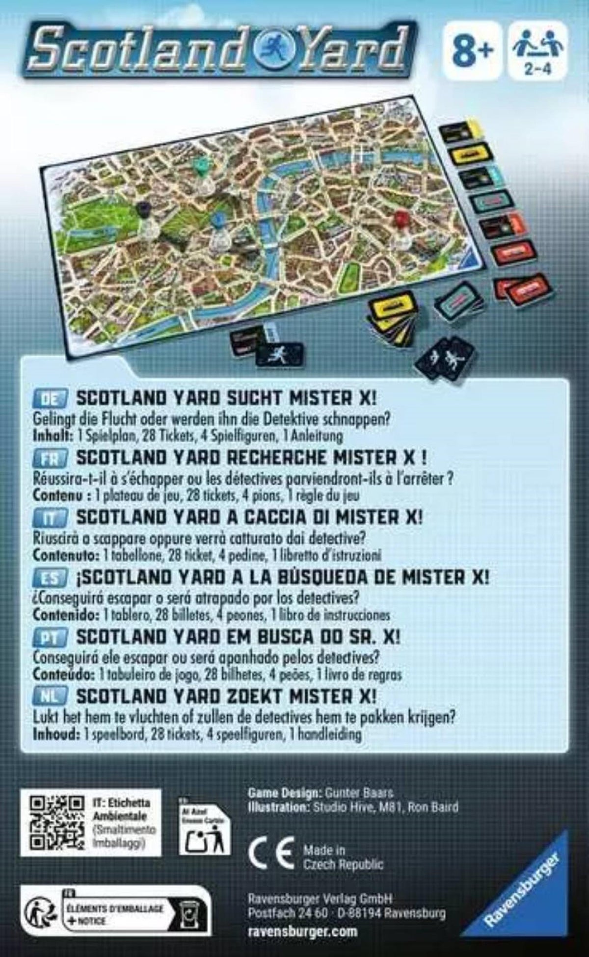 Ravensburger scotland yard pocketspel
