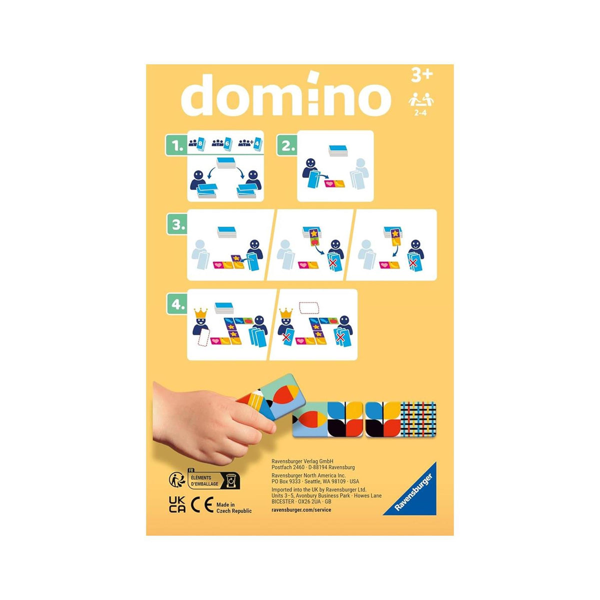 Ravensburger bluey domino pocketspel
