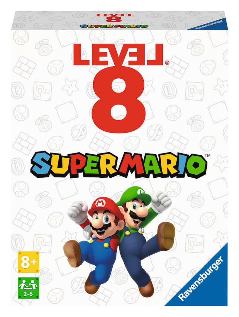 Ravensburger nintendo super mario level 8 nederlands - kaartspel - 2 tot 6 spelers - vanaf 10 jaar