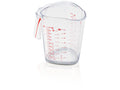 Leifheit comfortline maatbeker - 1 liter - incl. antislipbodem - incl. schenktuit - vaatwasserbestendig - transparant