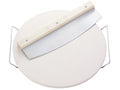 Leifheit 3159 pizzasteen rond met mes