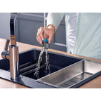 Leifheit 3221 hand-spiraalsnijder blauw grijs