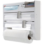 Leifheit keukenrolhouder parat plus wit ps, pe, staal, abs