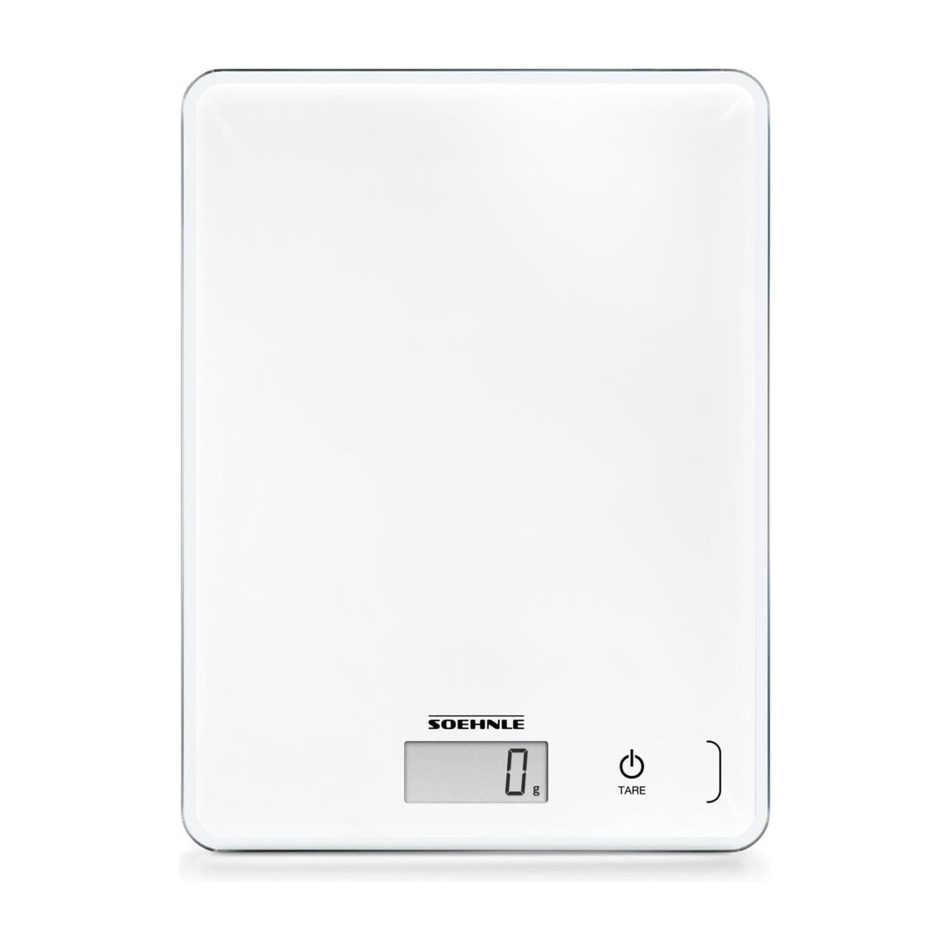 Soehnle - Soehnle keukenweegschaal compact 300 - digitaal - 1 gram nauwkeurig - tot 5 kg - wit