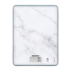 Soehnle keukenweegschaal compact 300 - digitaal - 1 gram nauwkeurig - tot 5 kg - marmerlook - wit