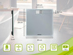 Soehnle - Soehnle personenweegschaal digitaal style sense compact 300 - tot 180kg grijs
