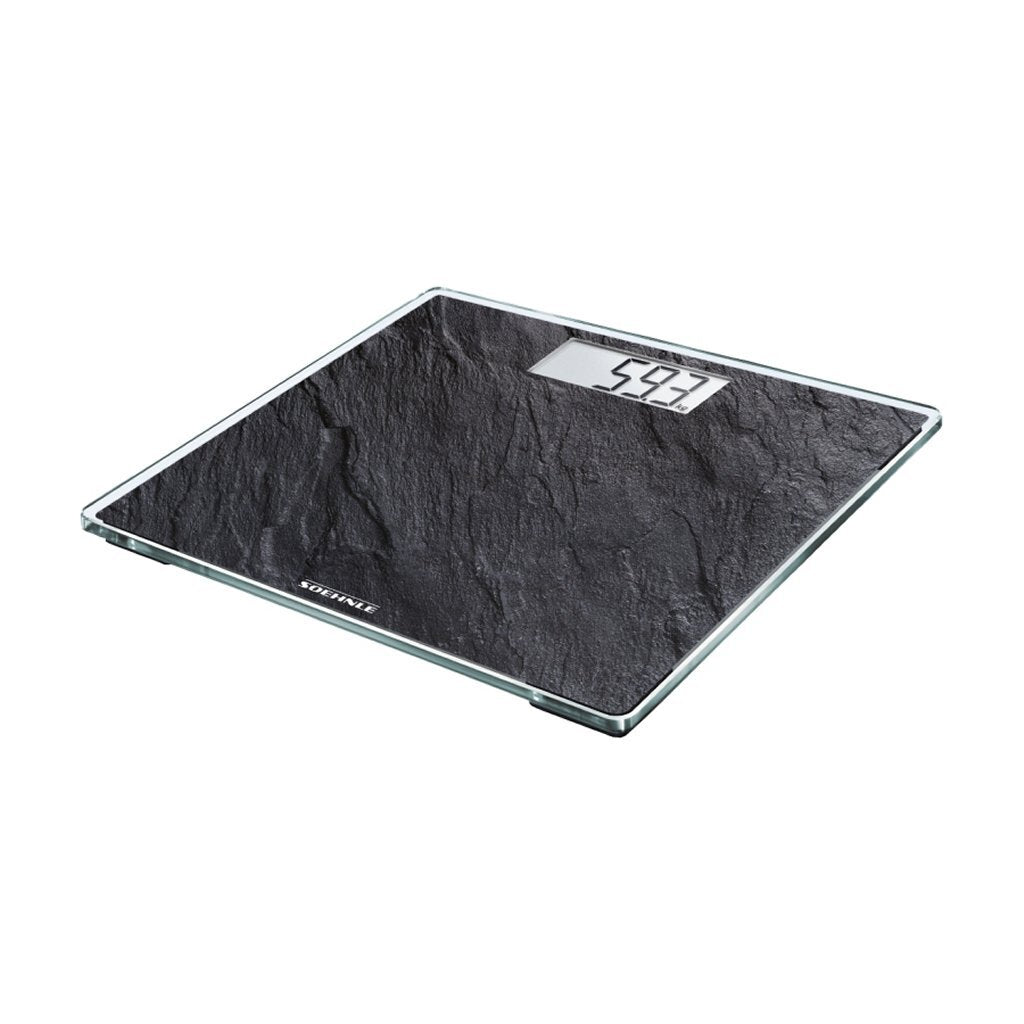 Leifheit - Leifheit Soehnle 63881 style sense compact 300 digitale personenweegschaal leisteenlook