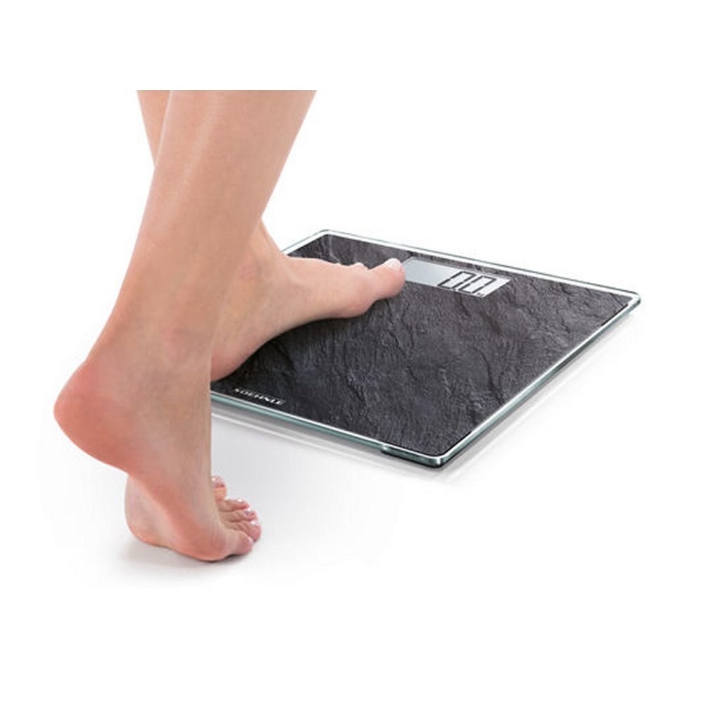 Leifheit - Leifheit Soehnle 63881 style sense compact 300 digitale personenweegschaal leisteenlook