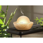 Soehnle 68087 modena aromaverspreider met led-verlichting glas bamboe